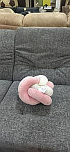 Інтер'єру єрна подушка середній біло-рожевий (KRIS)