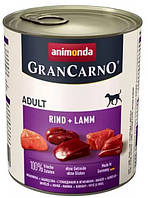 Animonda Gran Carno консерва для собак 400г (яловичина + ягня)