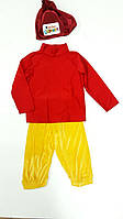 Карнавальный костюм Киндер-Сюрприз (красный с желтым)