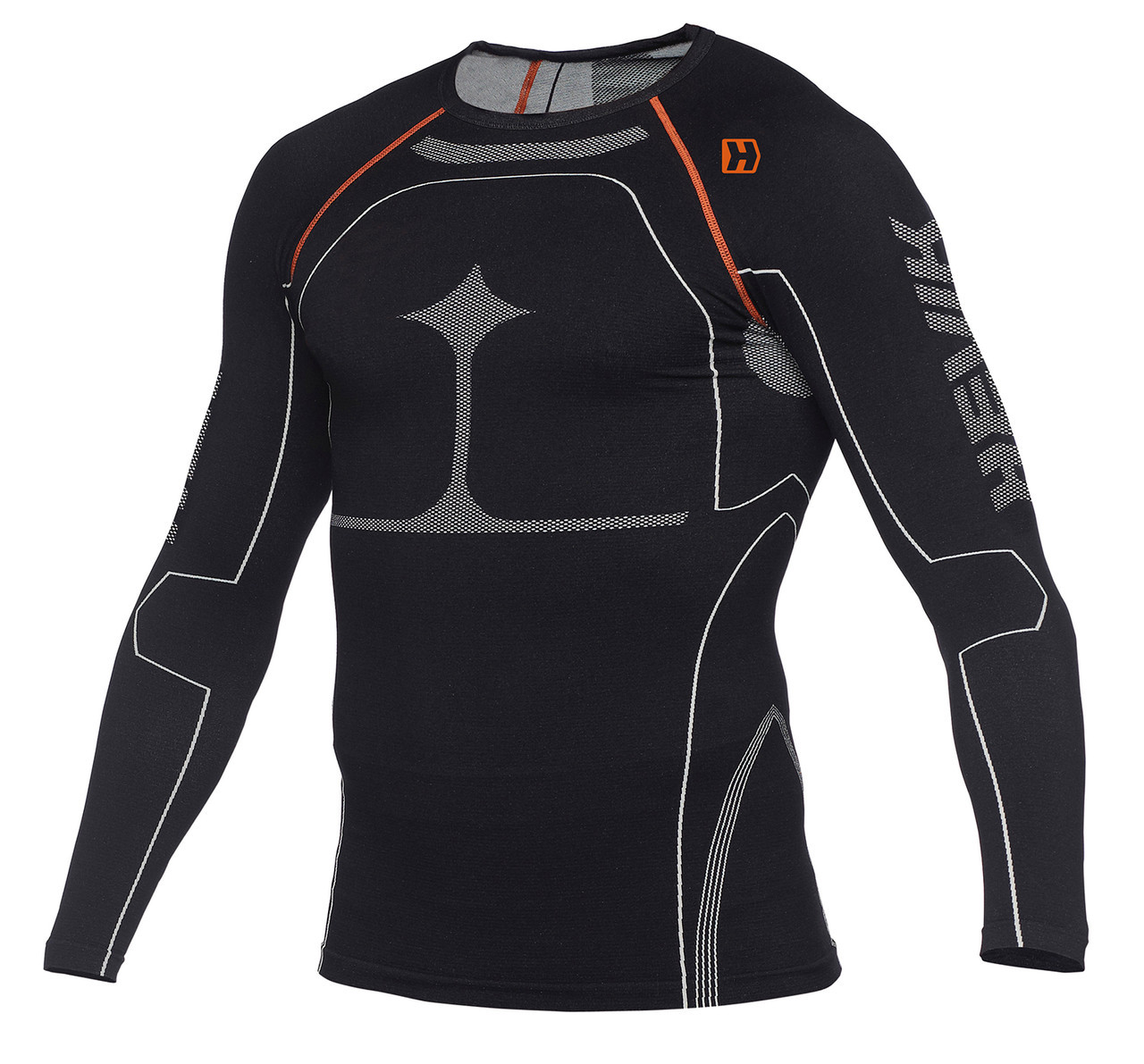 Термобілизна джерсі Kappa HUW01 чорна, S