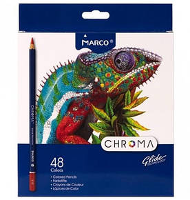 Олівці кольорові Marco Chroma 48 кольорів