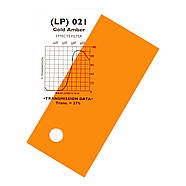 Плівковий кольоровий світлофільтр гелевий 021 Gold Amber Lighting Gel 0,6*0,6 м Chris James ефект Пожежі, Заходу сонця, фото 4