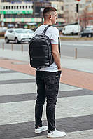 Мужской кожаный рюкзак Tiding Bag 43233 черный, фото 3