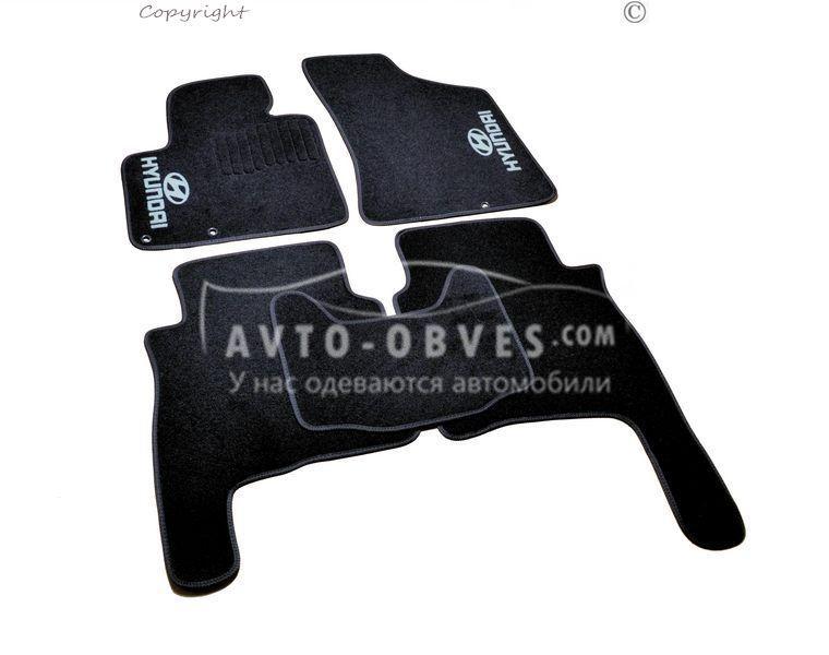 Килимки Hyundai Santa Fe 2010-2012 - матеріал: ворс