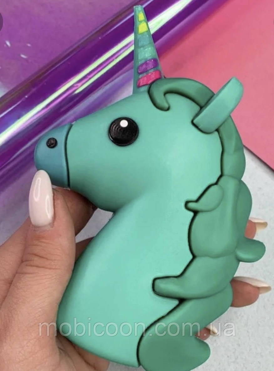 Power Bank Единорог TTech Emoji Series Unicorn 8800mAh Mint