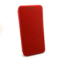 Чехол для Xiaomi Mi 11 Lite книжка боковой противоударный Luxo с карманом боковой красный