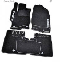 Килимки Mazda 6 2008-2012 - матеріал: ворс, кт 5шт, чорні