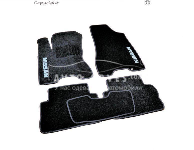 Килимки Nissan X-Trail t31 2007-2014 - матеріал: ворс, тип: преміум
