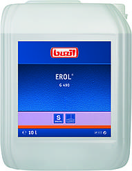 Миючий засіб Buzil  Erol G490 для очищення дрібнозернистих і мікропористих керамічних плиток грес 10 л