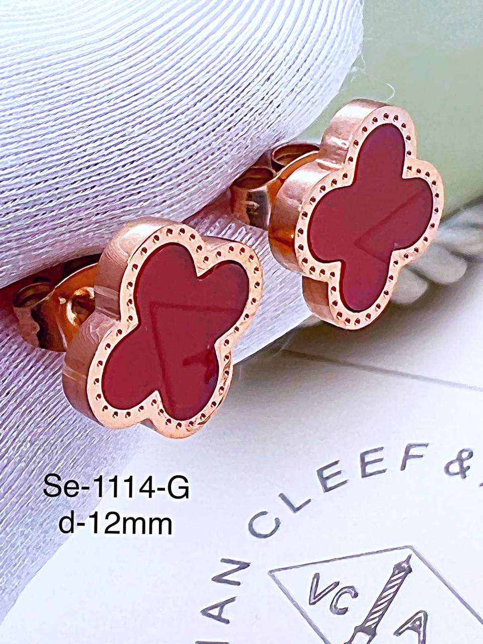 Сережки Stainlees Steel преміум
