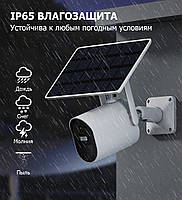 4G камера відеоспостереження SE22 на сонячній батареї 15 000мАг бездротова gsm вулична автономна з сім карткою, фото 6