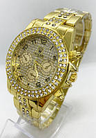 Часы женские наручные Rolex (Ролекс) Золотистые ( код: IBW815Y )