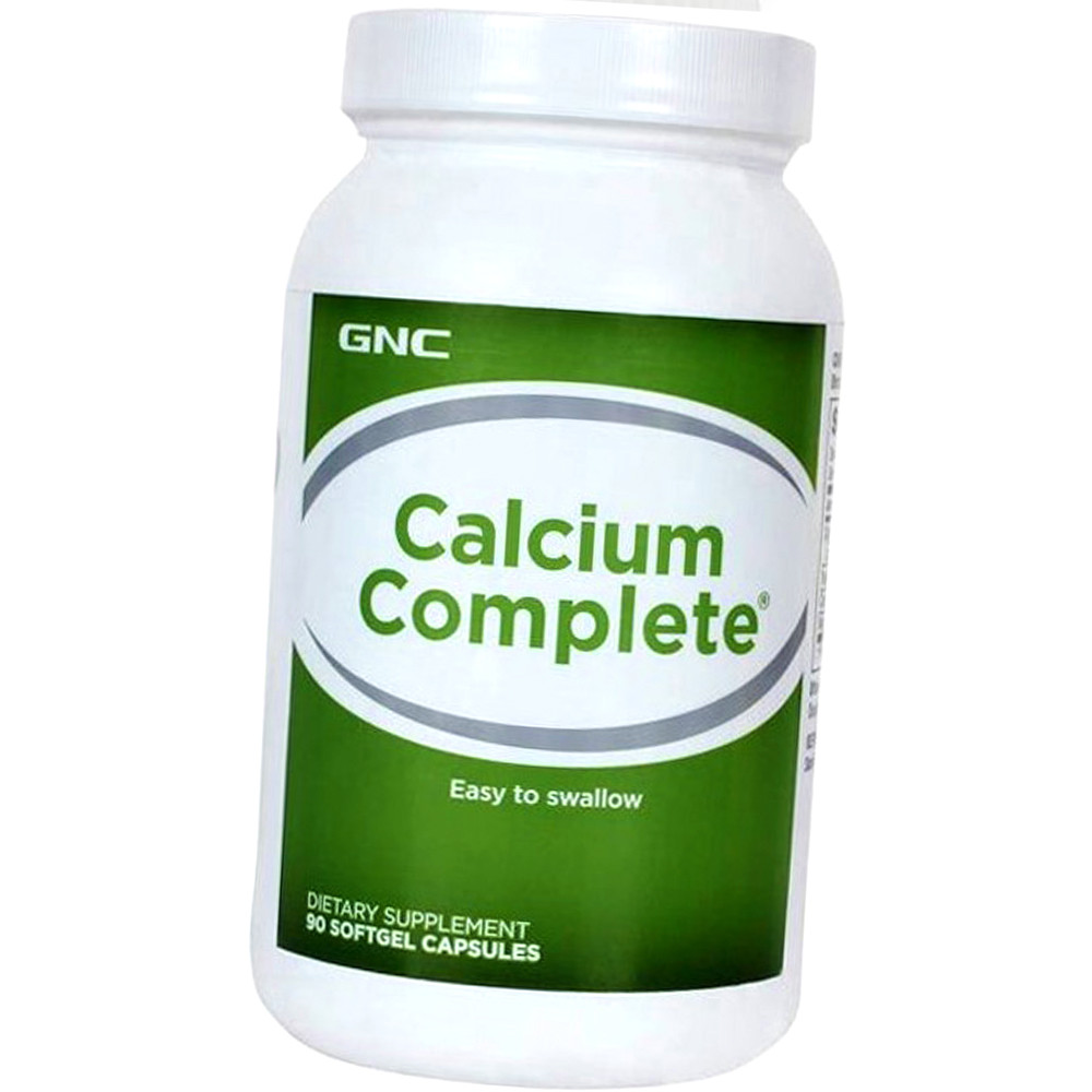 Кальцій Магній GNC Calcium Complete 90 soft caps