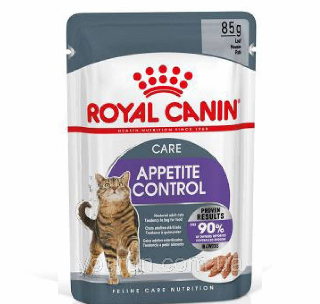 Royal Canin Appetite Control Care Loaf - Консервований корм для контролю випрошування їжі (паштет)85гр