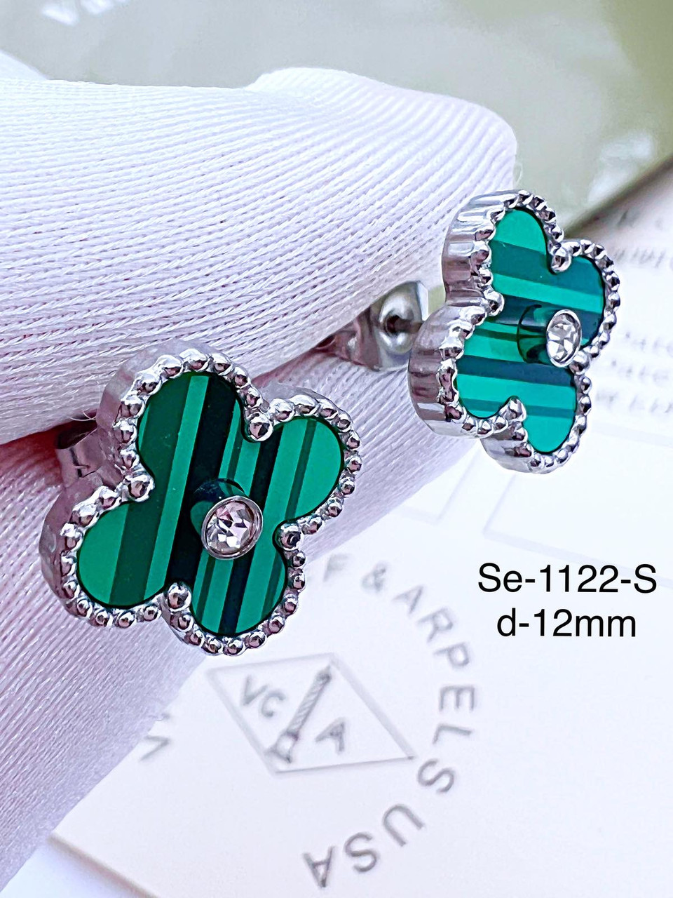 Сережки Stainlees Steel преміум