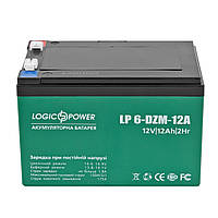 Акумуляторна батарея LogicPower LP 12 V 12 AH (6-DZM-12) AGM