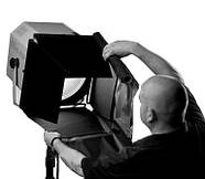 Чорна фольга-синєфоль (cinefoil, "блиск реп", blackwhite, Cine Foil) 0.5х0.6m Chris James Quick lighting tip, фото 4