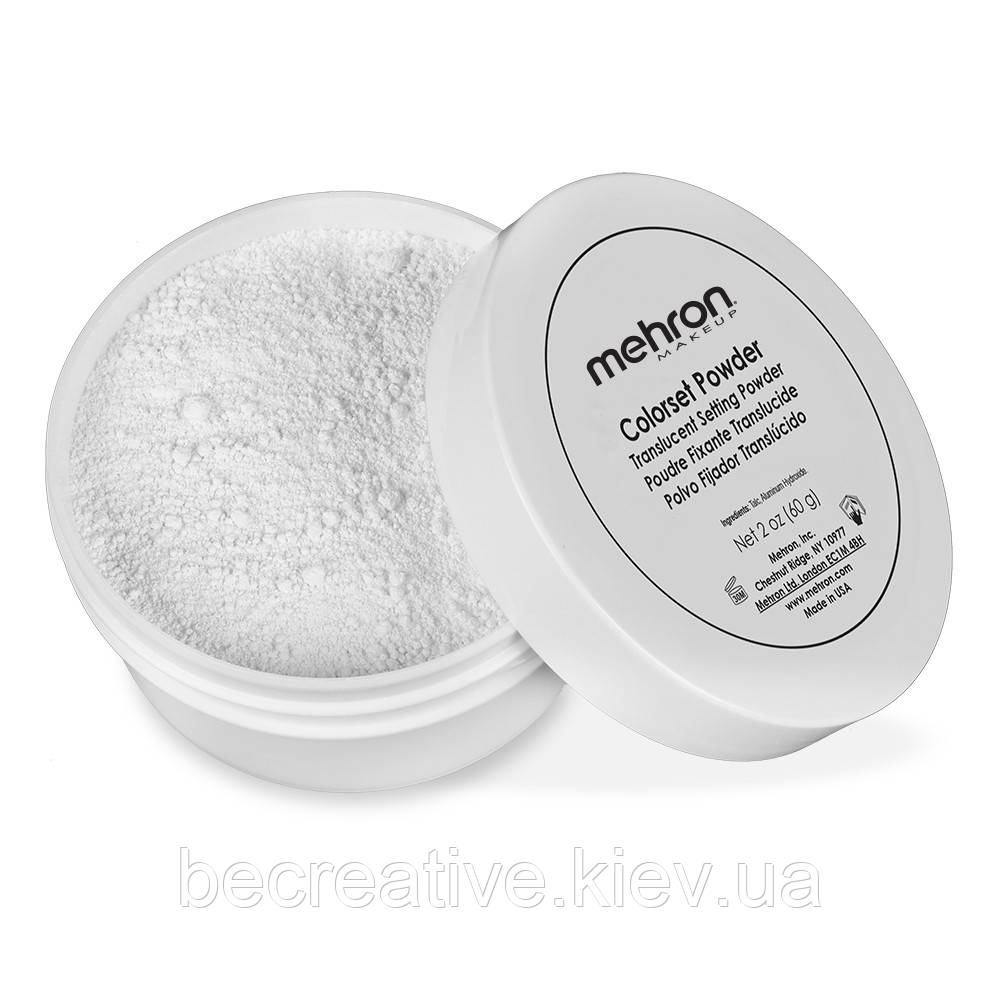 Пудра для матувального ефекту Mehron Colorset Powder, 60 г