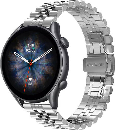 Купить Металлический браслет Stech для Amazfit GTR 3 Pro (Амазфит ЖТР 3 ...