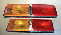 Фонарь задний Ваз 2101 корпус хром желто-красный Формула Света (к-кт 2 шт.)