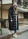 Женская зимняя куртка-пальто силикон 250 42/46 оверсайз  новинка 2021, фото 2
