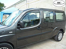 Ветровики Fiat Doblo 2d 2010-2018 VL Tuning