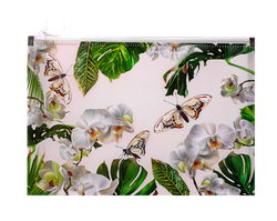 Папка на ZIP 250*170 білий Orchid