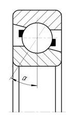 Підшипник 46303 (7303B) CX, фото 1