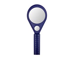 Лупа з двома лінзами пластик