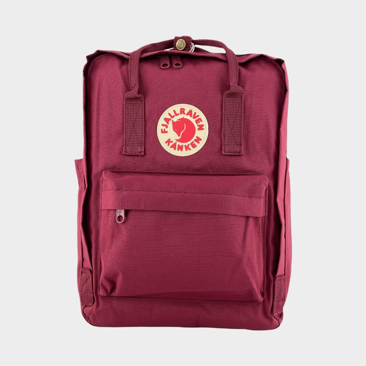 Рюкзак Fjallraven Kanken No.2 Bordo (бордовый) C-3801 с водоотталкивающим покрытием Vinylon F,объем 16л