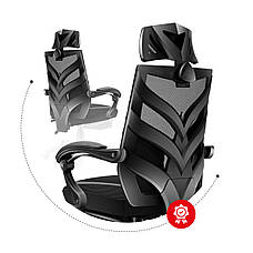 Ігрове крісло HUZARO COMBAT 5.0 Black Чорний, фото 5
