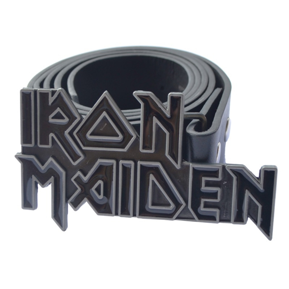 Пряжка Iron Maiden (лого), Розмір Пряжка (без ремня), фото 1