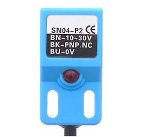 Індуктивний датчик наближення SN04-P2 PNP NC (4 мм), фото 2
