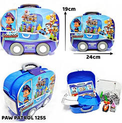 Дитячий паркінг Щенячий Патруль у валізі на колесах 1255