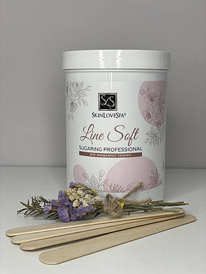 Цукрова паста для депіляції м'яка Soft Line "SkinLoveSpa" 1400 гр, фото 3