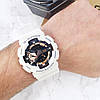 Чоловічі жіночі спортивні годинник Casio G-Shock GA-100 касіо джі шок білі, фото 4