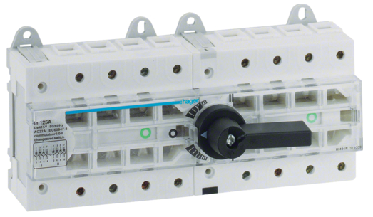 Перемикач введення резерву HI404R I-0-II 4P 80А Hager