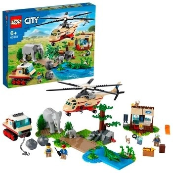 LEGO City Операція з порятунку звірів, 525 деталей (60302)