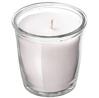 Свічка ароматична у склянці, ванільне морозиво IKEA