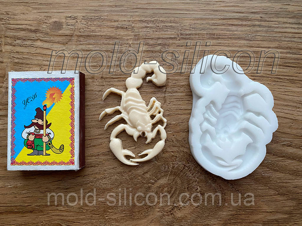 Силіконовий молд "Скорпіон", фото 1