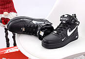 Кросівки чоловічі зимові Nike Air Jordan Winter, шкіра, чоловічі кросівки найк аїр джордан зимові,, фото 2