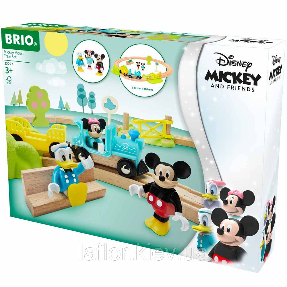 Дитяча залізниця Brio Mickey Mouse