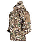 🔥  Куртка Soft Shell "ESDY 105" - Multicam  (для полювання та риболовлі, тактичні, теплі, військові), фото 3