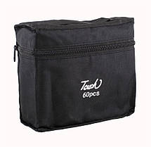 Набір скетч-маркерів двосторонніх Leader 60 кольорів у сумці