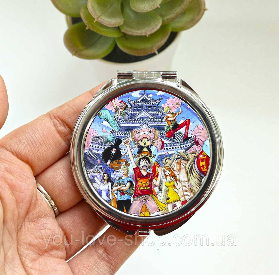Кишенькове дзеркальце "всі разом" One Piece / Ван Піс, фото 1