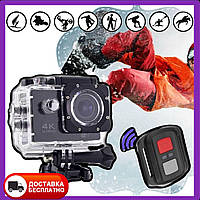 Екшн Камера GoPro Sports 4K 170o Wi Fi Waterprof з Кріпленнями Екшн Спорт Вай Камера Гоу про