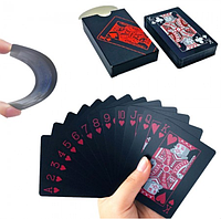 Карти гральні чорні пластикові ABC