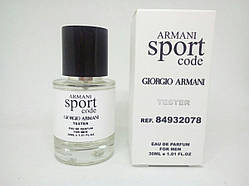 Giorgio Armani Code Sport Масляний 30 мл тестер