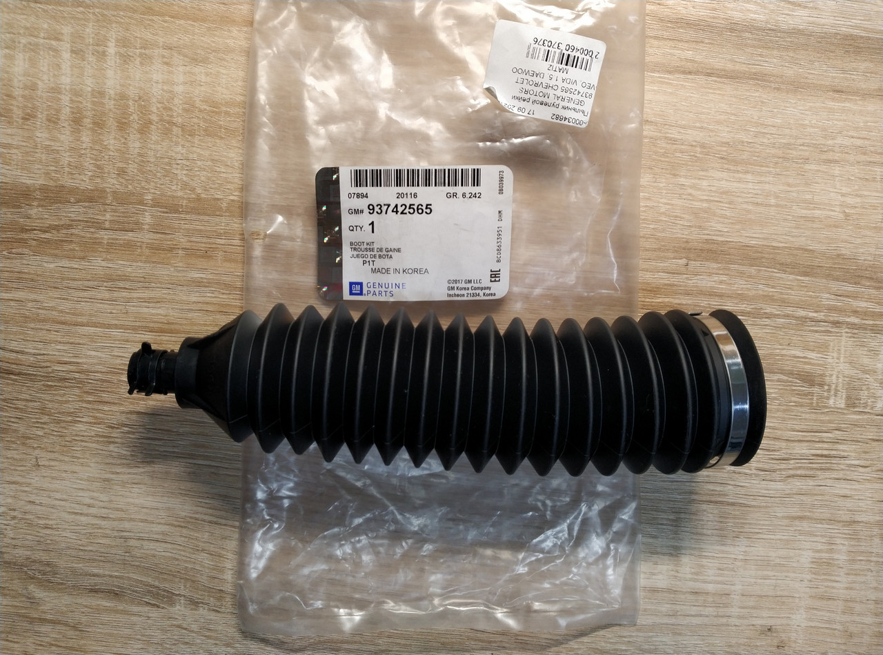 Пильник кермової рейки GENERAL MOTORS 93742565 CHEVROLET AVEO, VIDA 1.5, DAEWOO MATIZ