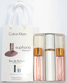 CK Euphoria Blossom edt 3x15ml - Trio Bag
